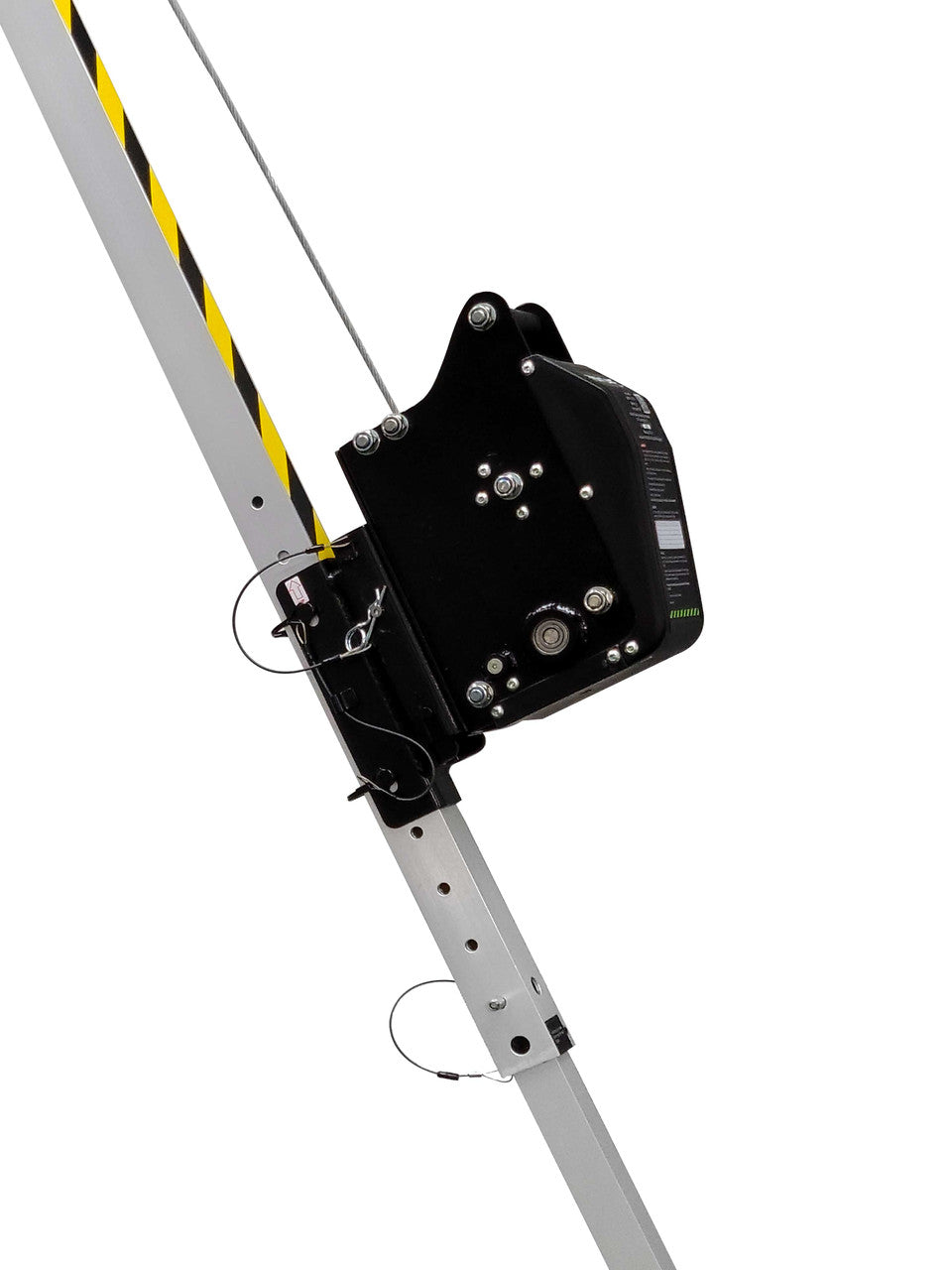 Frontline MEGApod tripod and winch kit set up over an opening
