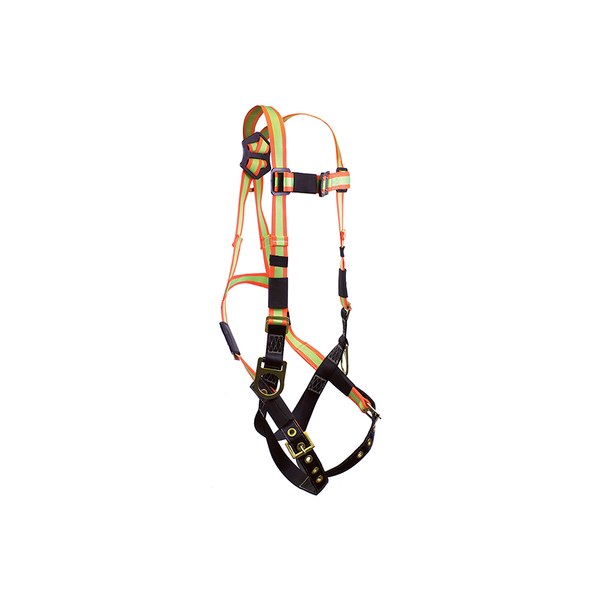 Super Anchor TB3-6067 hi-viz harness, side view