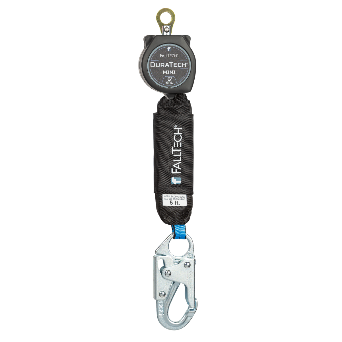 FallTech C72706SA1 DuraTech 6 ft mini personal SRL, front view