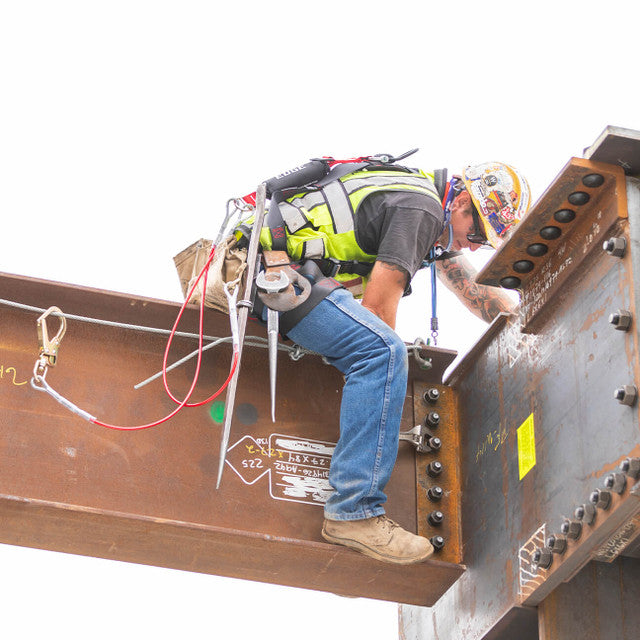 FallTech 8141 FT-Iron 1D Harness, Quick Connect | CSA Z259.10