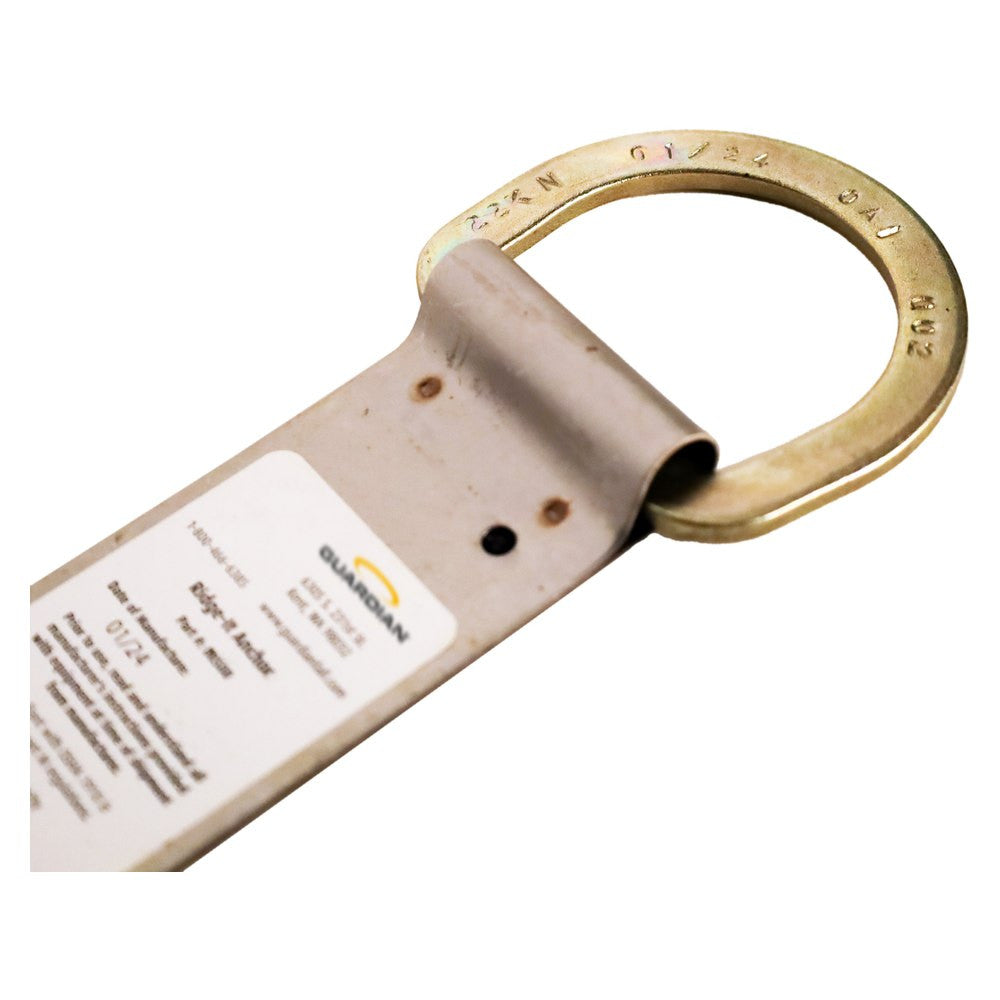 Guardian 00500 Ridge-It roof anchor, D-ring close-up