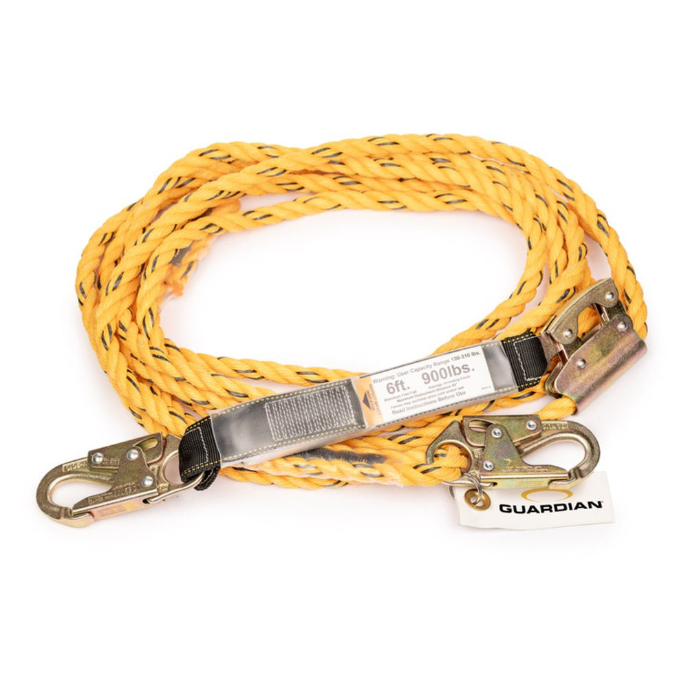 Guardian 00815 Bucket of Safe-Tie roofing kit, vertical lifeline included