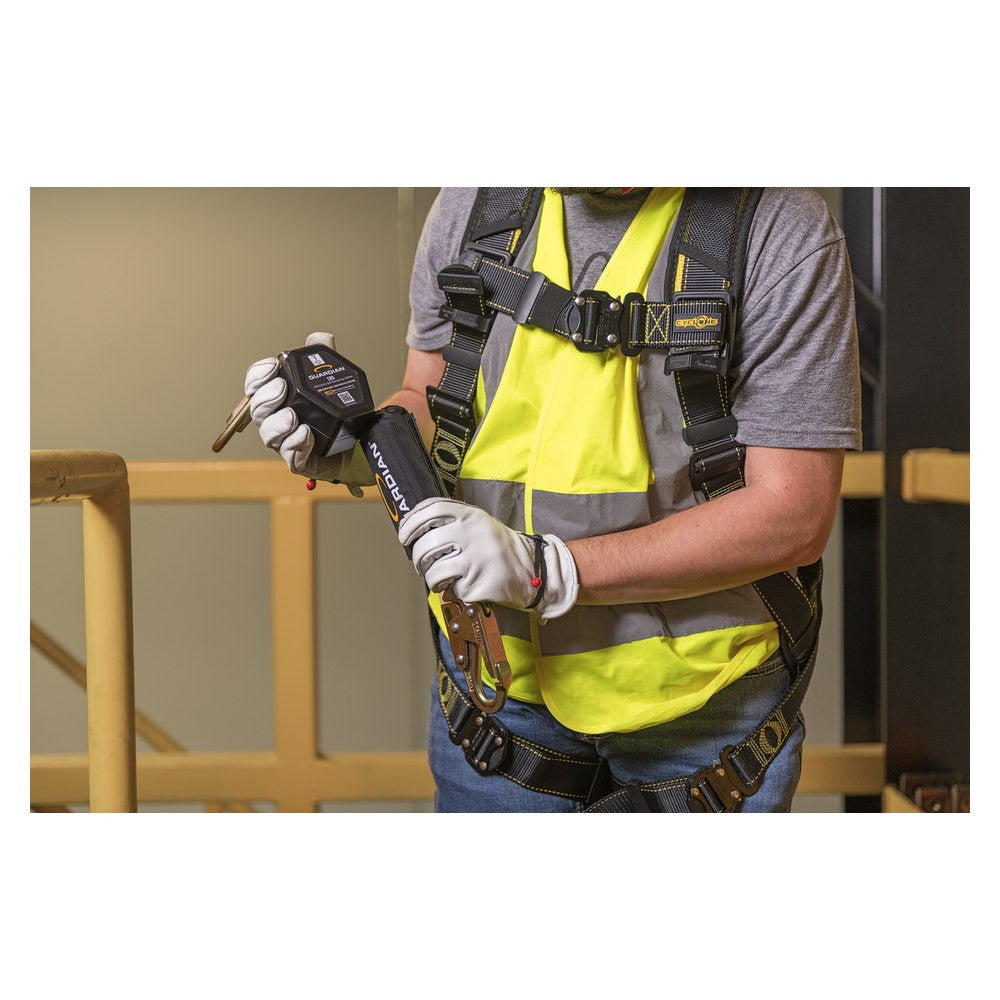 Guardian CR5 1400198 self-retracting lifeline, inspecting the housing