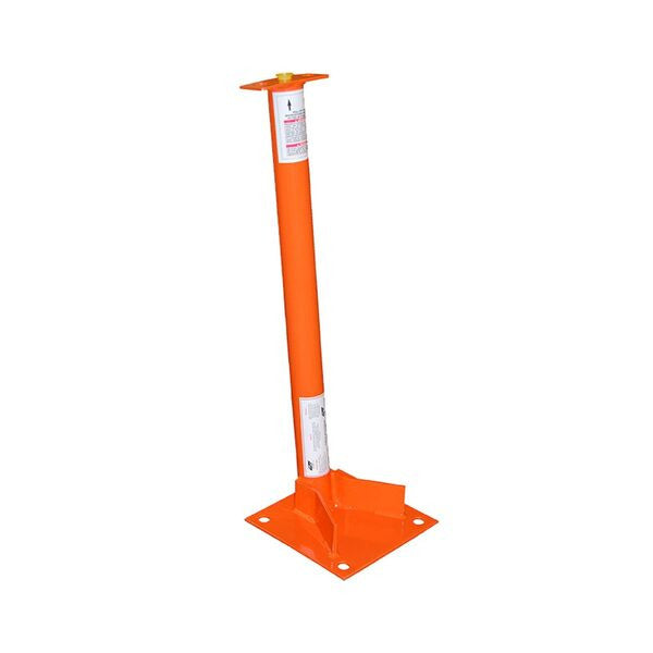 Malta Dynamics P-00041-10 concrete bolt-on HLL stanchion, front view