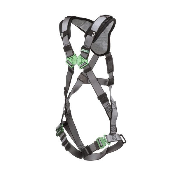 MSA V-FIT 10194630 Back D-Ring Full-Body Harness