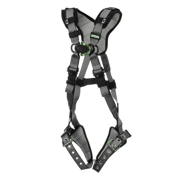 MSA V-FIT 10194893 Back/Chest D-Rings Full-Body Harness