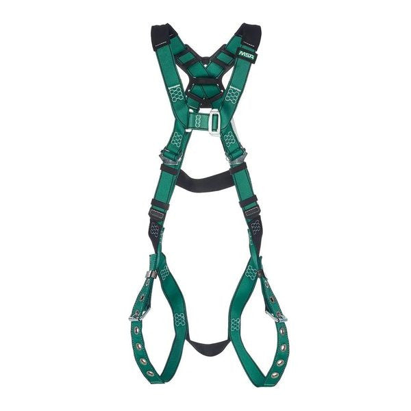 MSA V-FORM 10196642 full body harness, alternate view