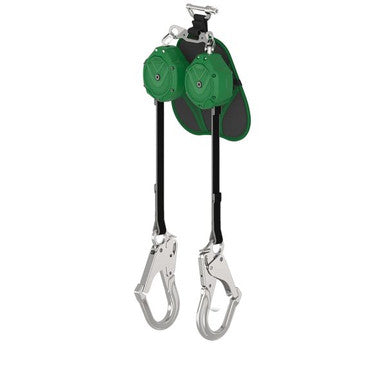 MSA V-SHOCK EDGE VSLEW-012-PA-A twin-leg leading edge personal fall limiter, third view