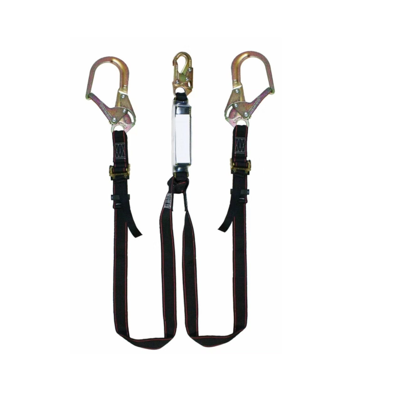 Safety Direct 6 ft Twin-Leg Energy-Absorbing Lanyard – CSA Z259.11-17, 310 lb Absorber (LY3P8P00F02F72B0)