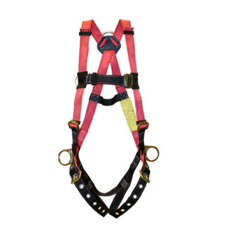 Safety Direct MH1011112 (CLASS AP) Universal Parachute-Style Full Body Harness — Back & Side D-Rings