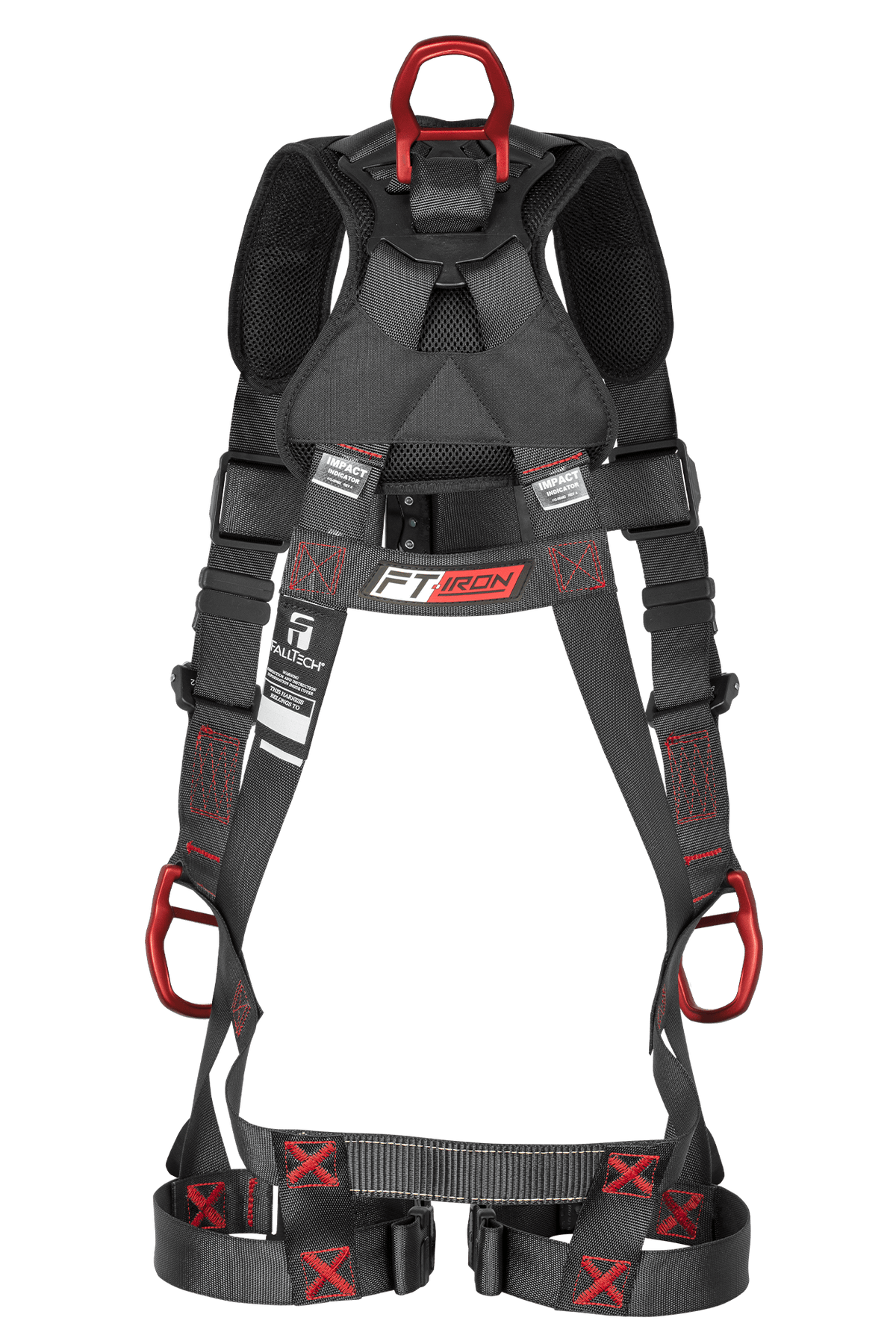 FallTech 8142QC FT-Iron 3D harness, back view